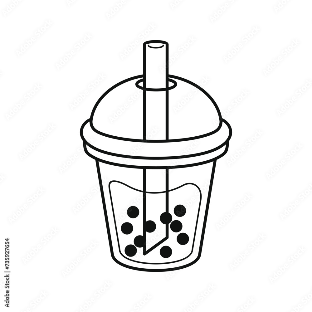 Cute sweet food beverage vector art icon design. Sugary foods simple. Cute sweet food beverage vector art icon design. Sugary foods simple.