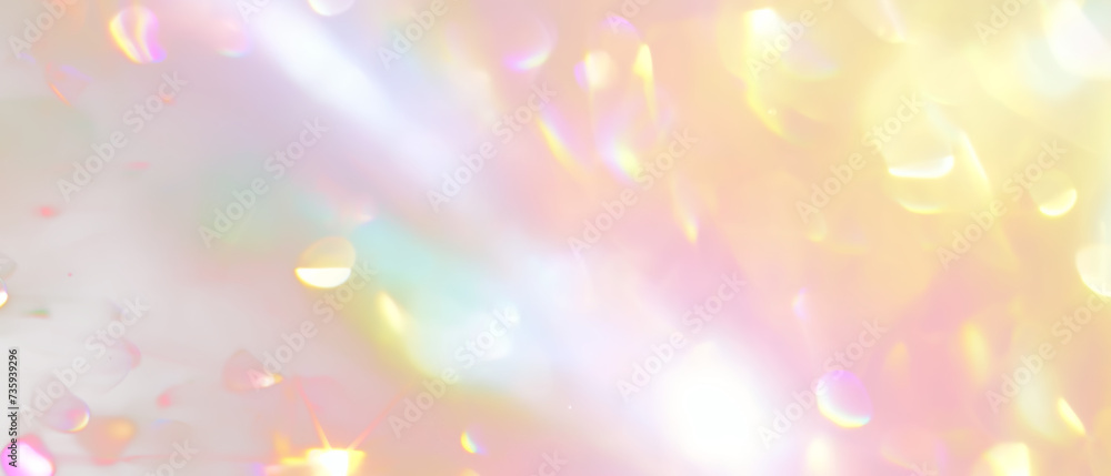 prism light overlay bokeh