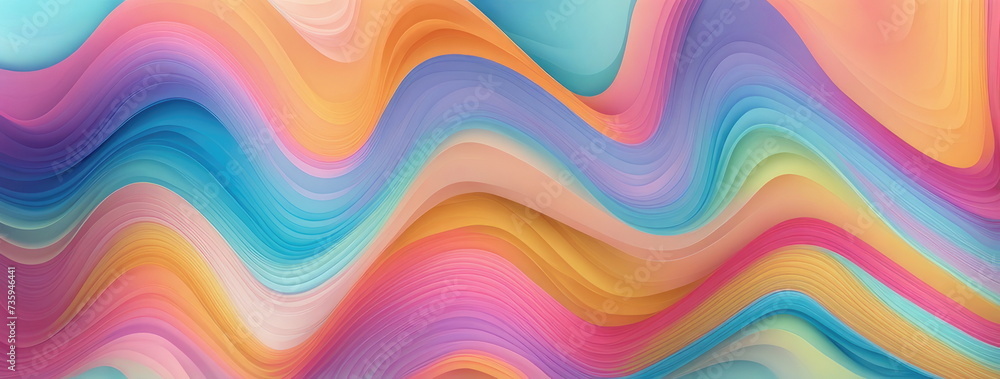 Vibrant Abstract Color Waves Background Vibrant Abstract Color Waves Background