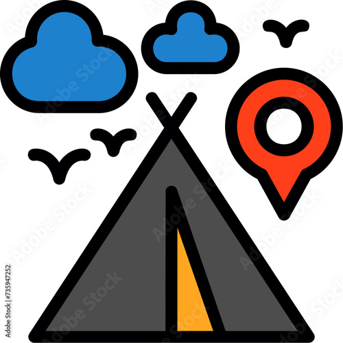 Campsite Icon