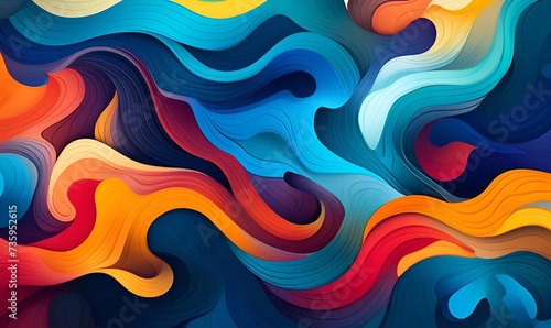 abstract color pattern background design