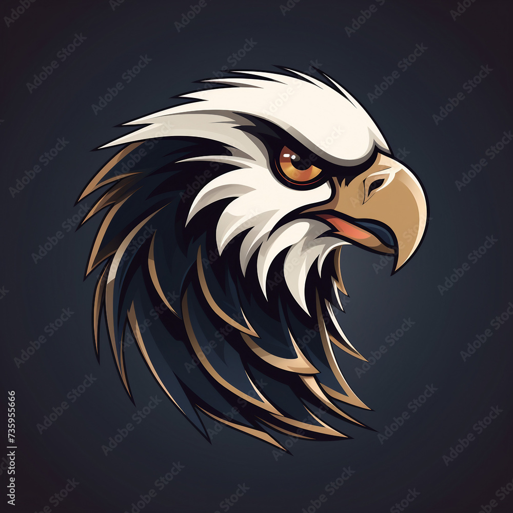 Fototapeta premium Eagle Logo Design