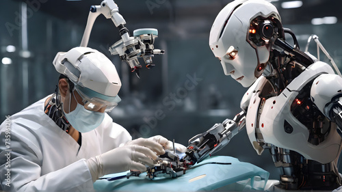  A robot surgeon - AI