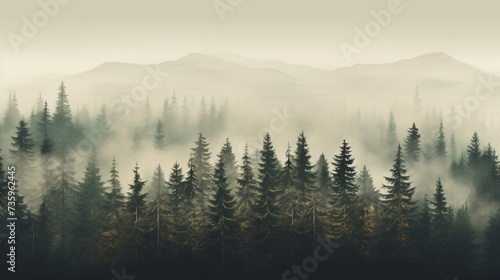 Misty landscape © Johnu