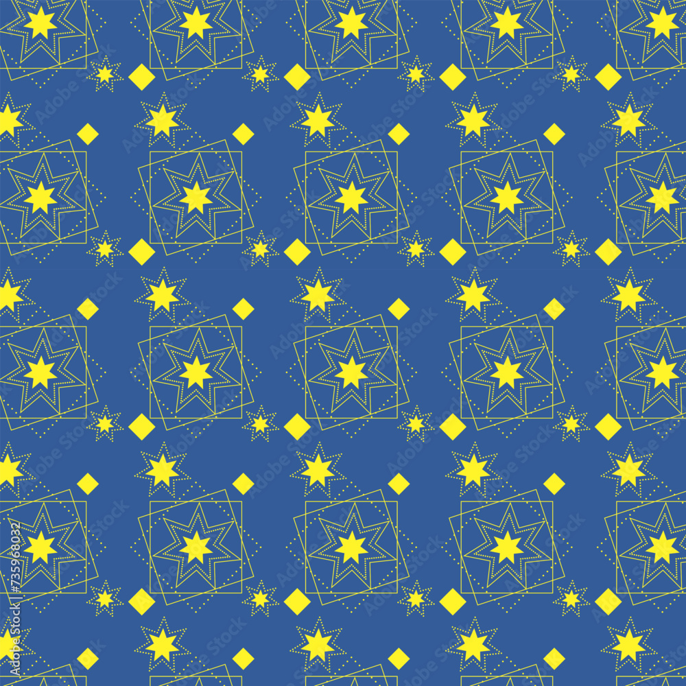 Geometric vector seamless pattern_2024_16 Geometric vector seamless pattern_2024_16