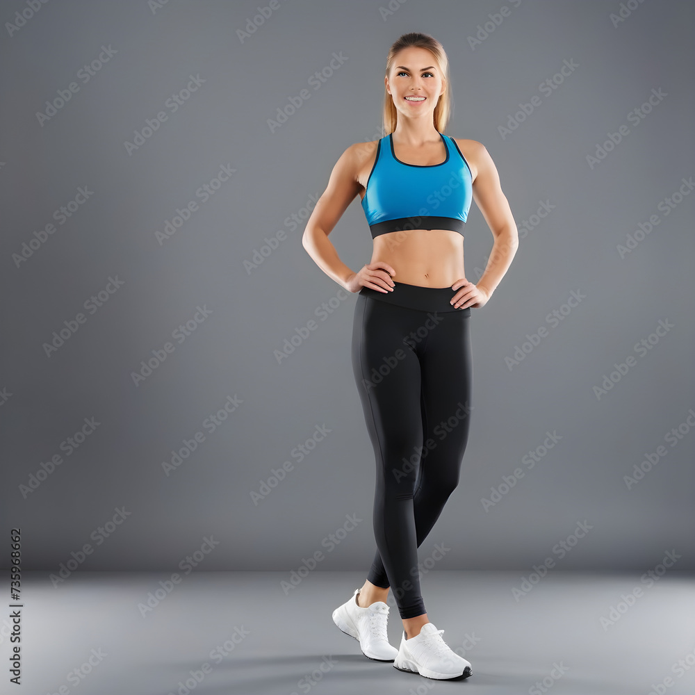 Fototapeta premium woman, fitness, sport