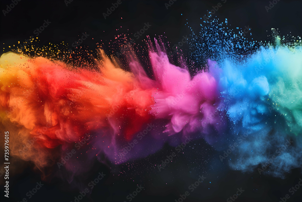 colorful nebula