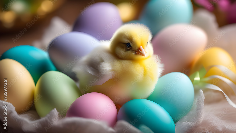 easter eggs and chicken
AI generated
Easter background
Easter card
