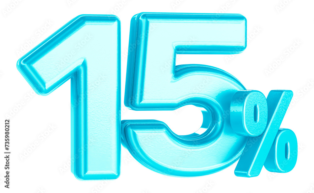 Percent Blue offer in 3d Render
Percent Blue offer in 3d Render