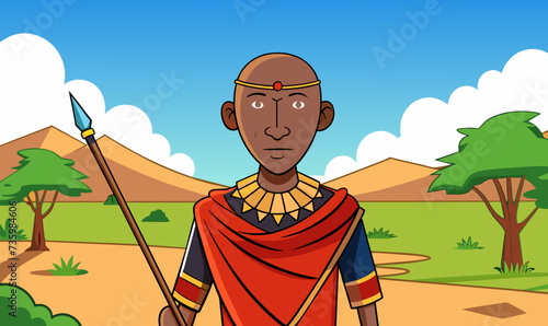 A Maasai warrior who must navigate the clash between preserving his cultural heritage and embracing the opportunities of the modern world as he strives to protect his tribe's land 