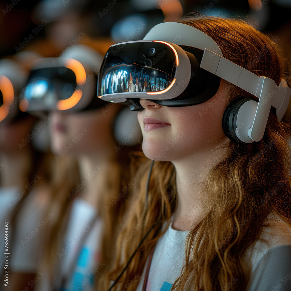 In a school of the future education comes alive through VR glasses immersing students in knowledge - 169 In a school of the future education comes alive through VR glasses immersing students in knowledge - 169