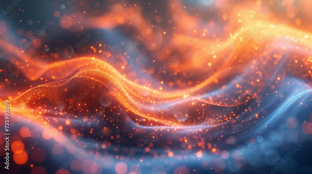 Obraz premium Particle-Based Visual Effects