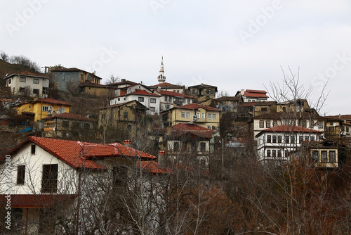 The Village of Tarakli, at Sakarya Turkey, Famous with Traditional and Historic Turkish Houses photo