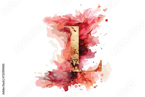 watercolor a to z letter alphabet