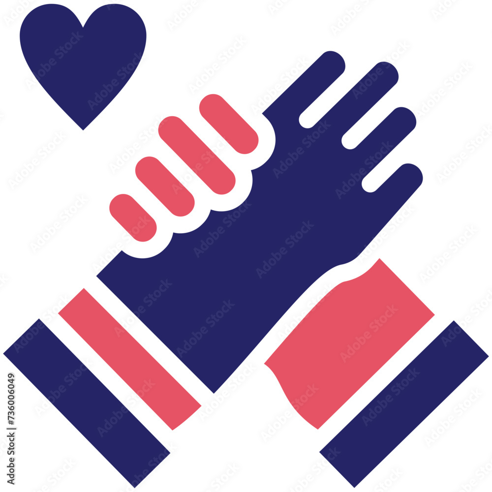 Solidarity vector icon illustration of Donations iconset. Solidarity vector icon illustration of Donations iconset.