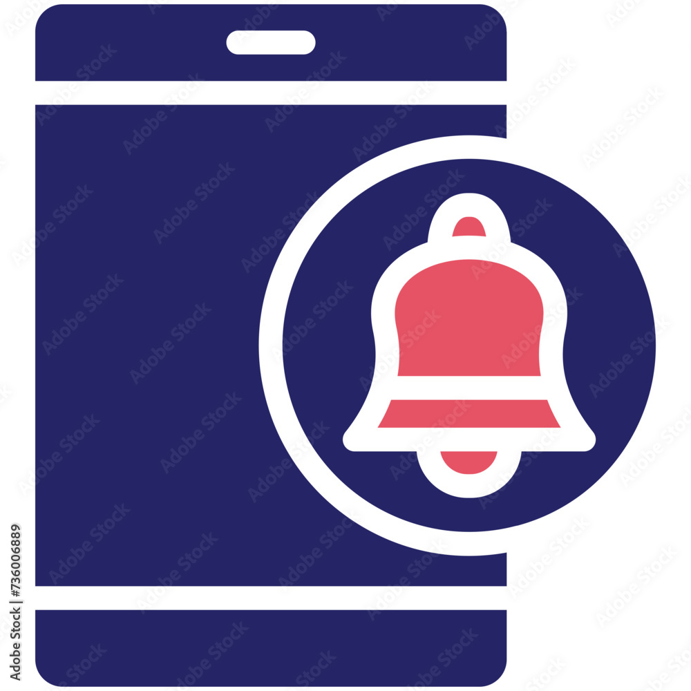 Smartphone Alarm vector icon illustration of Time and Date iconset. Smartphone Alarm vector icon illustration of Time and Date iconset.