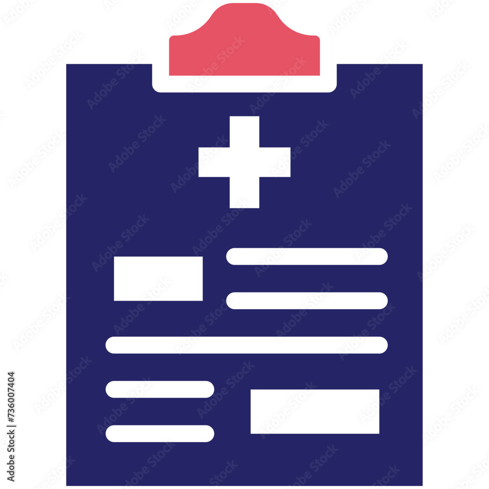Medical Report vector icon illustration of Health Checkup iconset. Medical Report vector icon illustration of Health Checkup iconset.