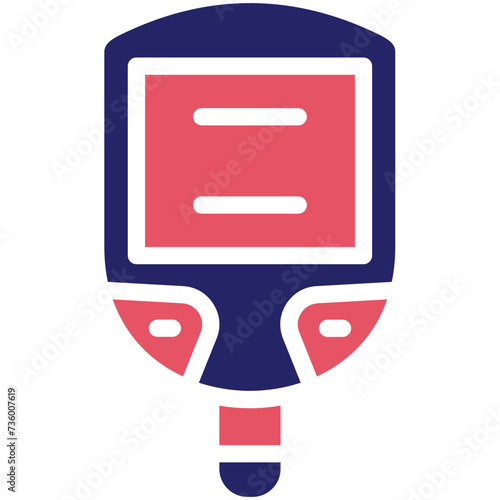 Glucose Checkup vector icon illustration of Health Checkup iconset.