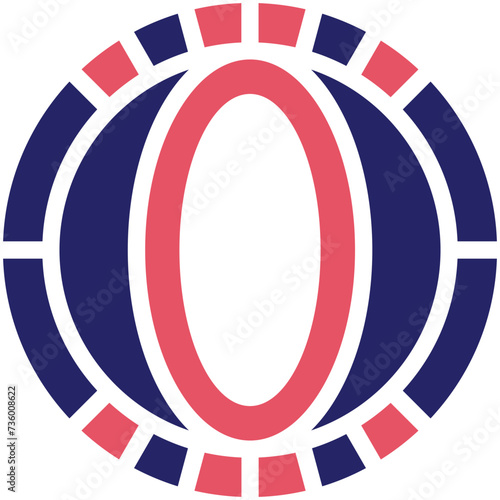 Velodrome vector icon illustration of Olympics iconset.
