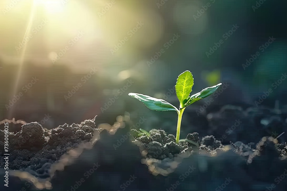Nurturing embrace of earth young sapling symbolizes miraculous journey of growth and life in heart of nature small but resilient plant set against backdrop of fertile soil is vibrant and gardening Nurturing embrace of earth young sapling symbolizes miraculous journey of growth and life in heart of nature small but resilient plant set against backdrop of fertile soil is vibrant and gardening