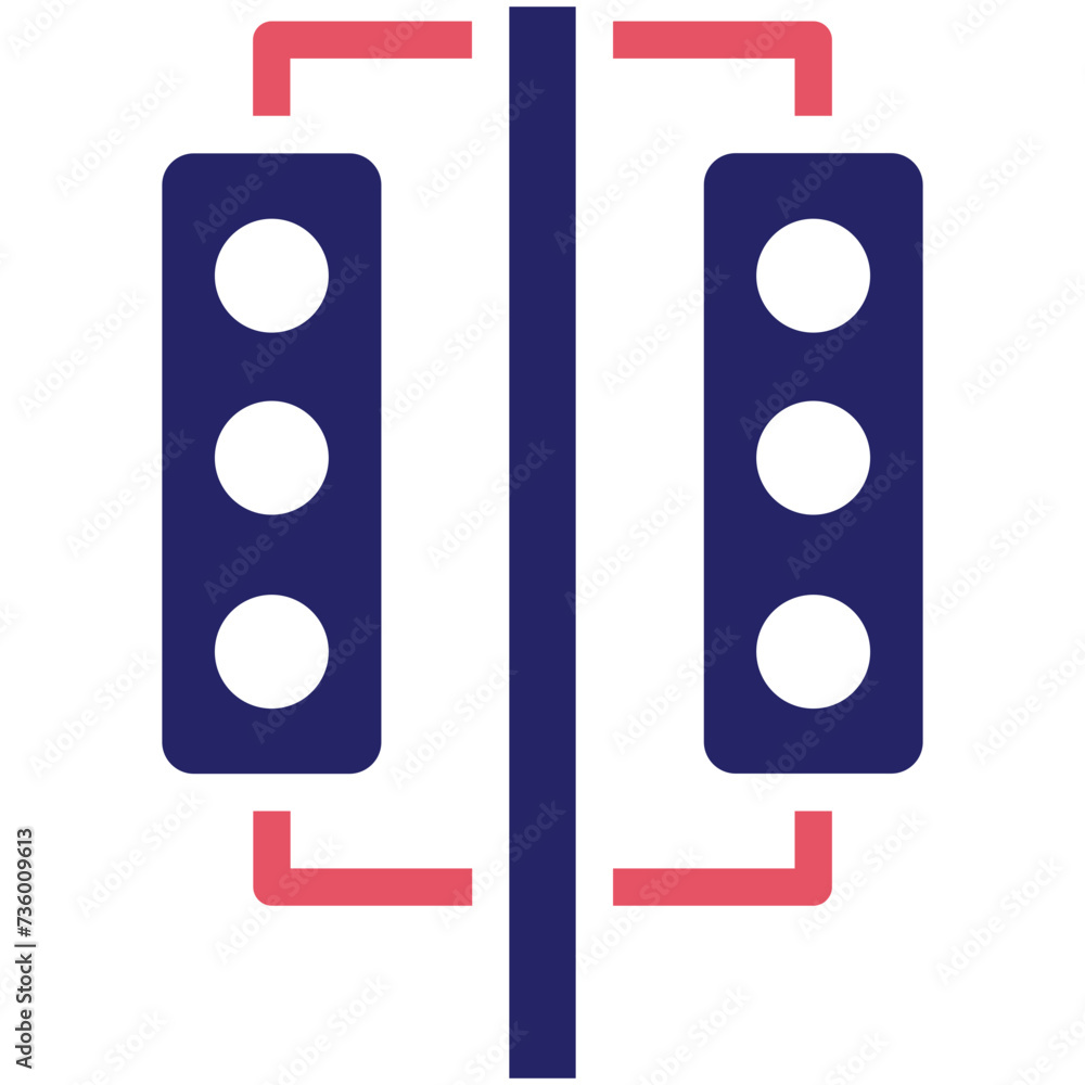 Race Lights vector icon illustration of Auto Racing iconset. Race Lights vector icon illustration of Auto Racing iconset.