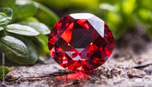 beautiful red gem