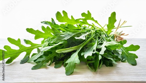 collection of fresh herb leaves arugula spices herbs on a white table png food background design element with transparent shadow on transparent background
