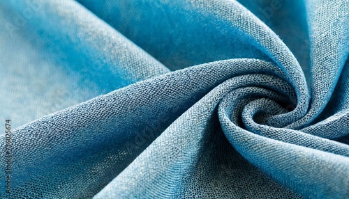 blue fabric as an abstract background