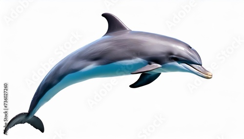 cute dolphin jumping isolated on white background png