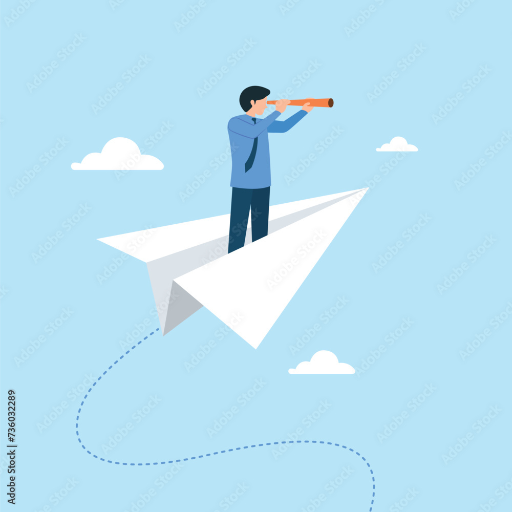 Business research illustration concept Business research illustration concept