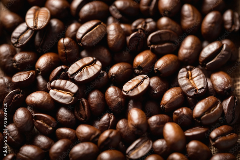 Coffee seed texture background Coffee seed texture background