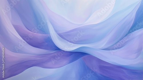Abstract Blue and Purple Wavy Wallpaper or Background