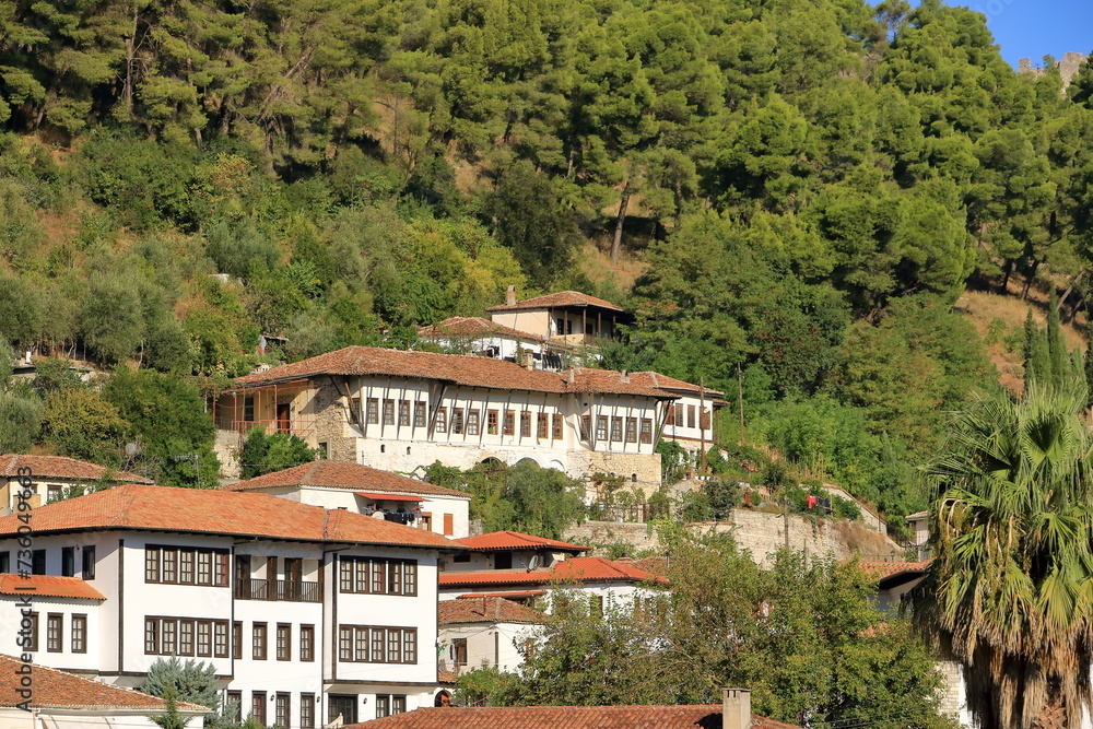 Historical Ottoman living Houses in Berat, Berati, Albania
