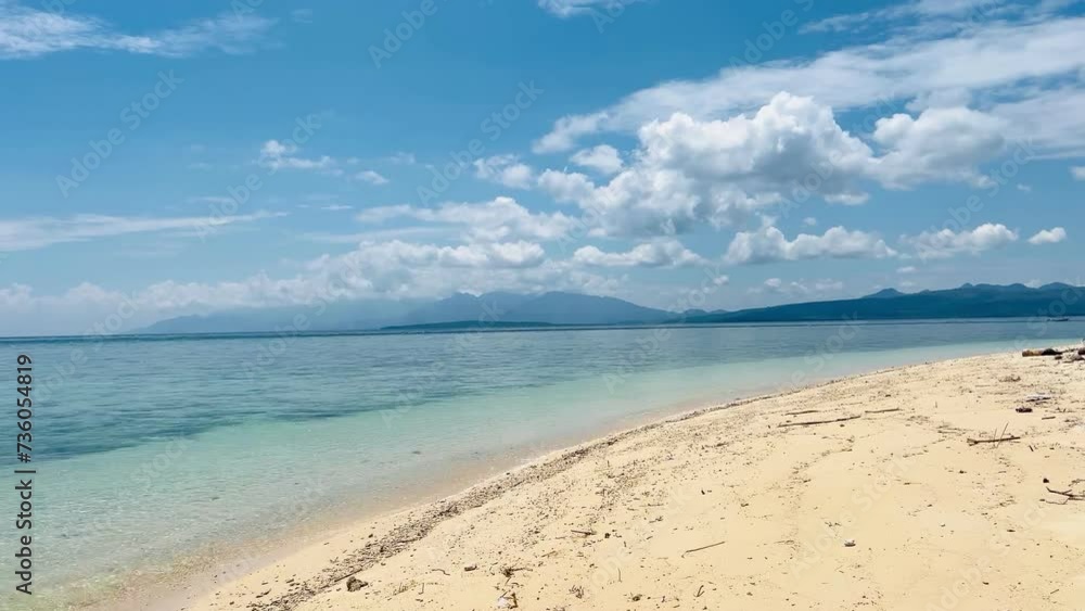 The beauty of the blue sea on Tabuhan Island in the Bali Strait, Indonesia. The beauty of the blue sea on Tabuhan Island in the Bali Strait, Indonesia.
