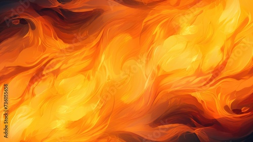 Amber fire background