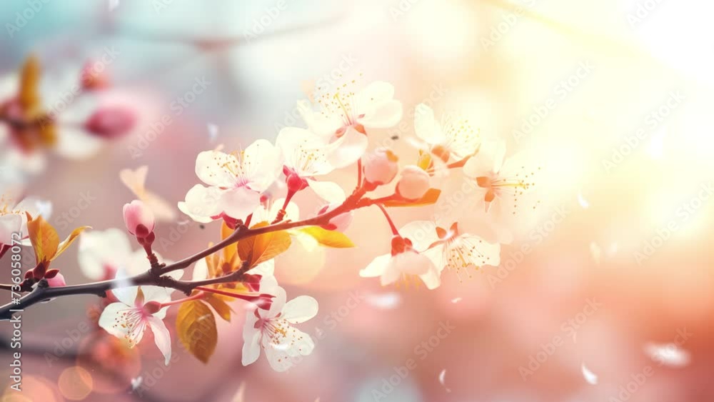 spring nature easter art background with blossom. beautiful nature background with flower and blurred backgrouspring blossom background. seamless looping overlay 4k virtual video animation background spring nature easter art background with blossom. beautiful nature background with flower and blurred backgrouspring blossom background. seamless looping overlay 4k virtual video animation background