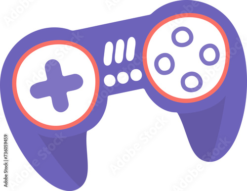 video game controllers flat 