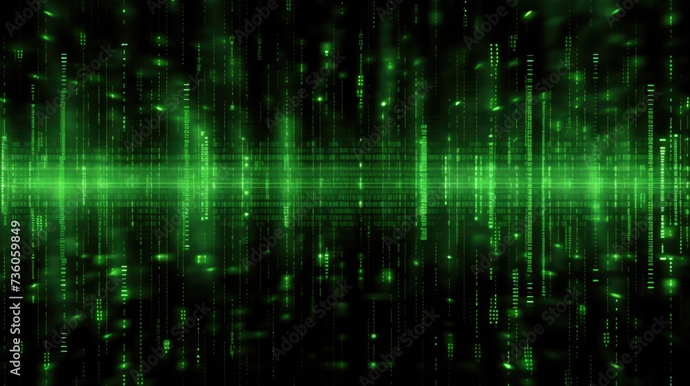 Background binary code is in pista green color Background binary code is in pista green color