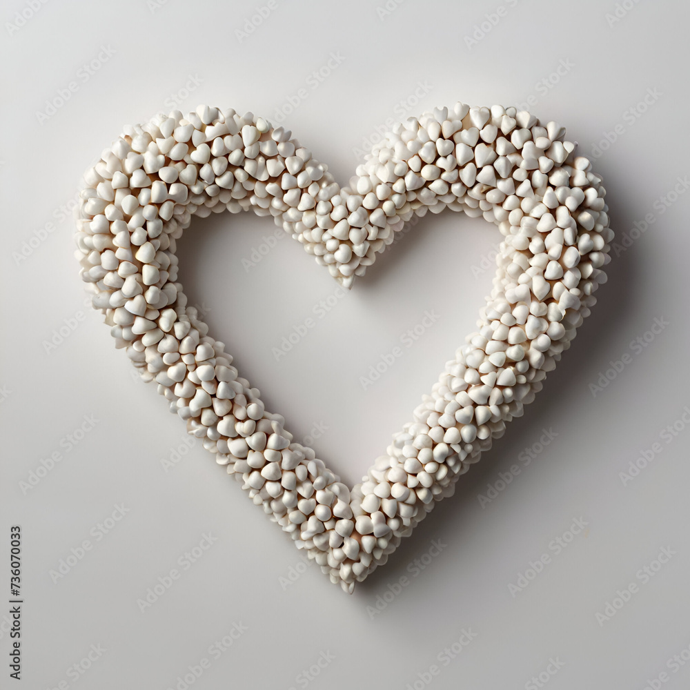 white heart white heart