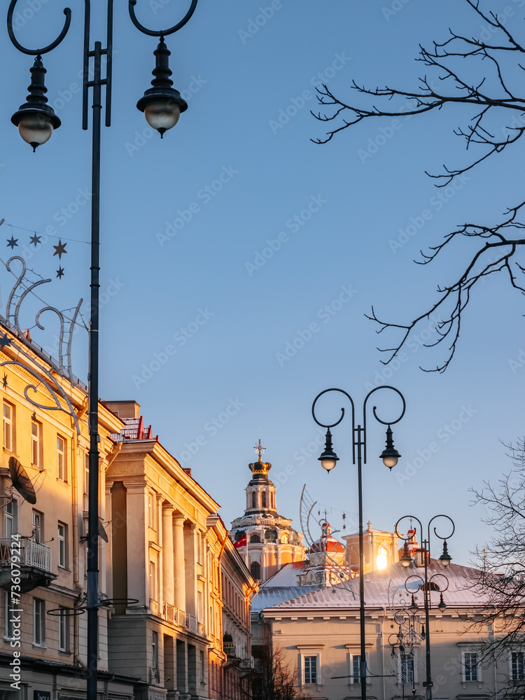 Architecture of Vilnius Old Town