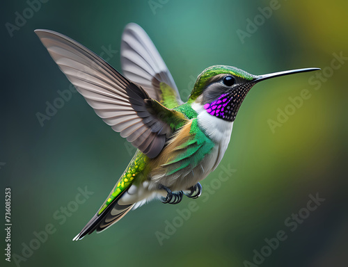 kolibri mit lila Hals