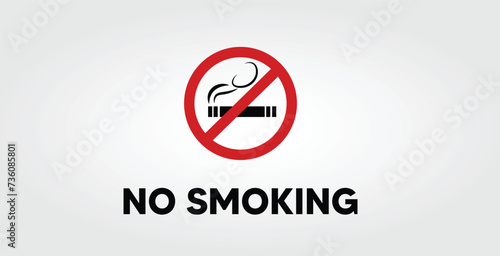 no smoking sign vector illustration Free Download no smoking sign vector illustration - GFXLoad