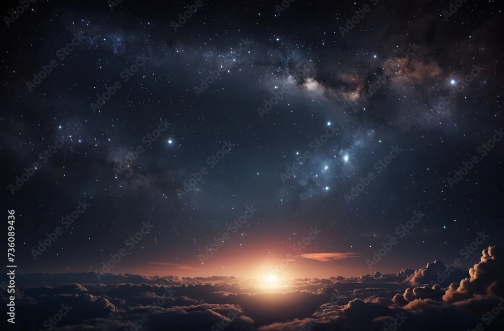 Naklejka premium star galaxy