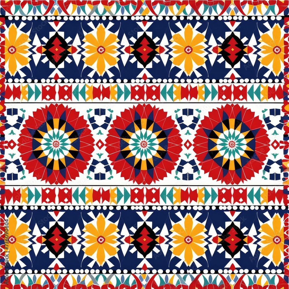 Traditional Najdi Patterns from Saudi Arabia by Generative AI Traditional Najdi Patterns from Saudi Arabia by Generative AI