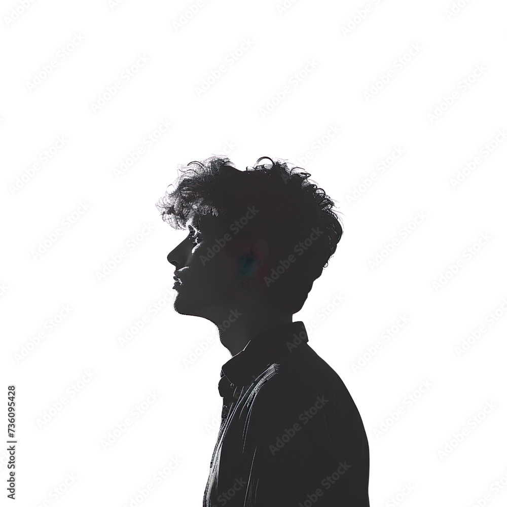 silhouette of a man on a white background, png background silhouette of a man on a white background, png background