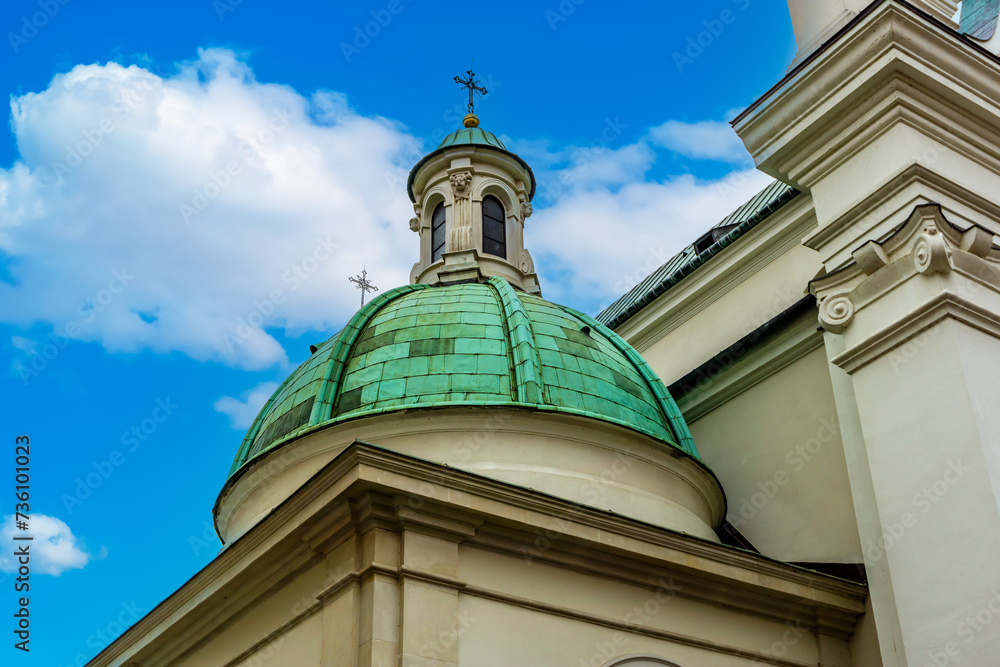 St. Hyacinth's Church, Warsaw, Poland, October 2023.