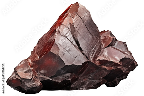 Iron Rock PNG Gem nugget crystal precious rock isolated on transparent background - natural treasure rock - gem mineral advertising concept