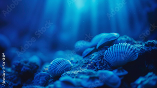 Close-Up of Blue Shells © Ilugram