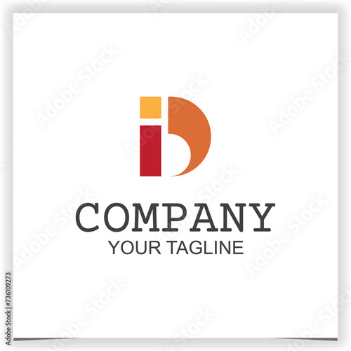 Free Download initial i d logo vector design template - GFXLoad