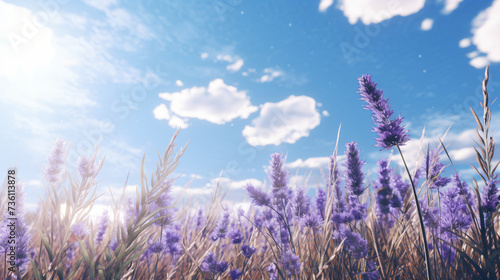 Wild lavenders